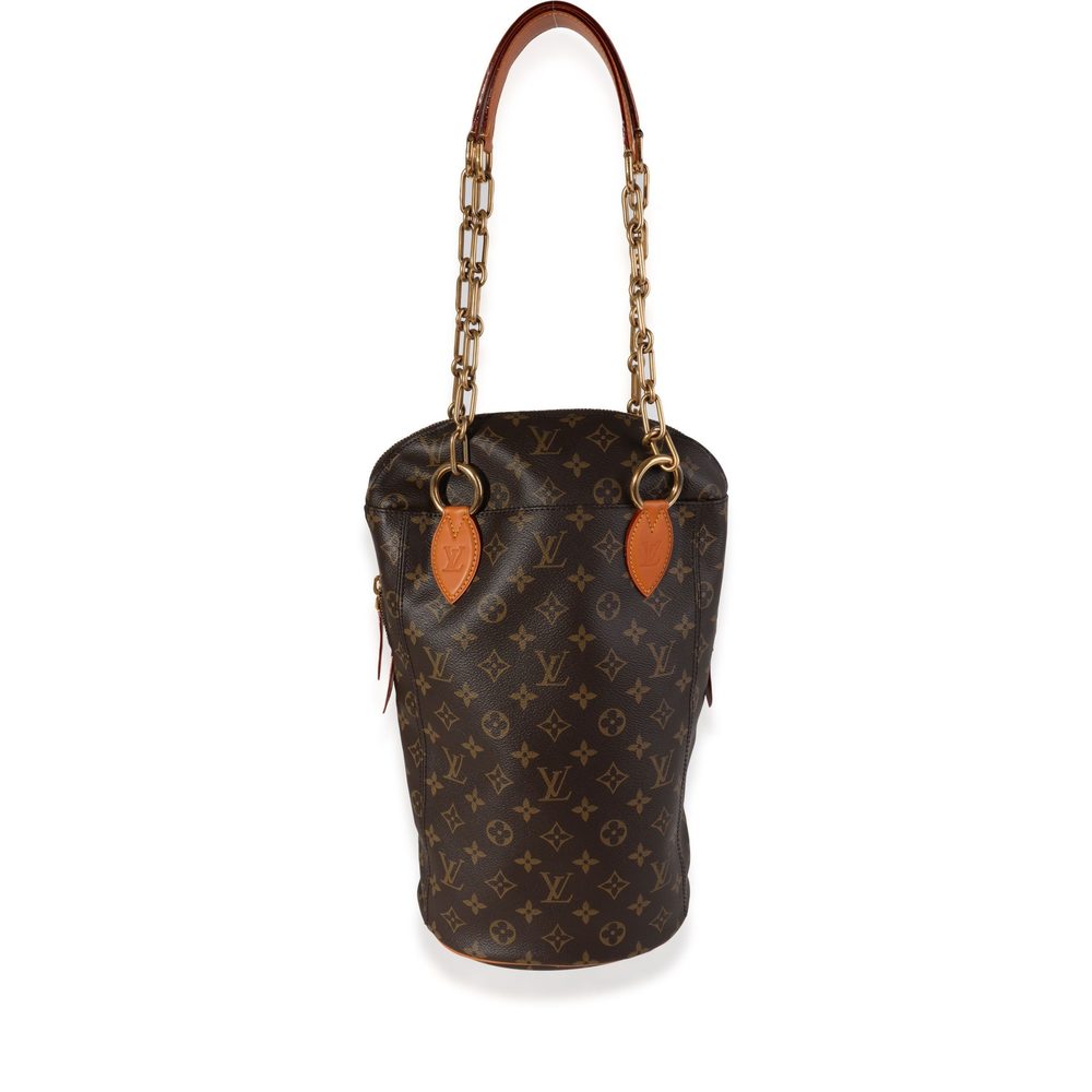 Louis Vuitton Celebrating Monogram Iconoclasts Karl Lagerfeld Punching Bag GM